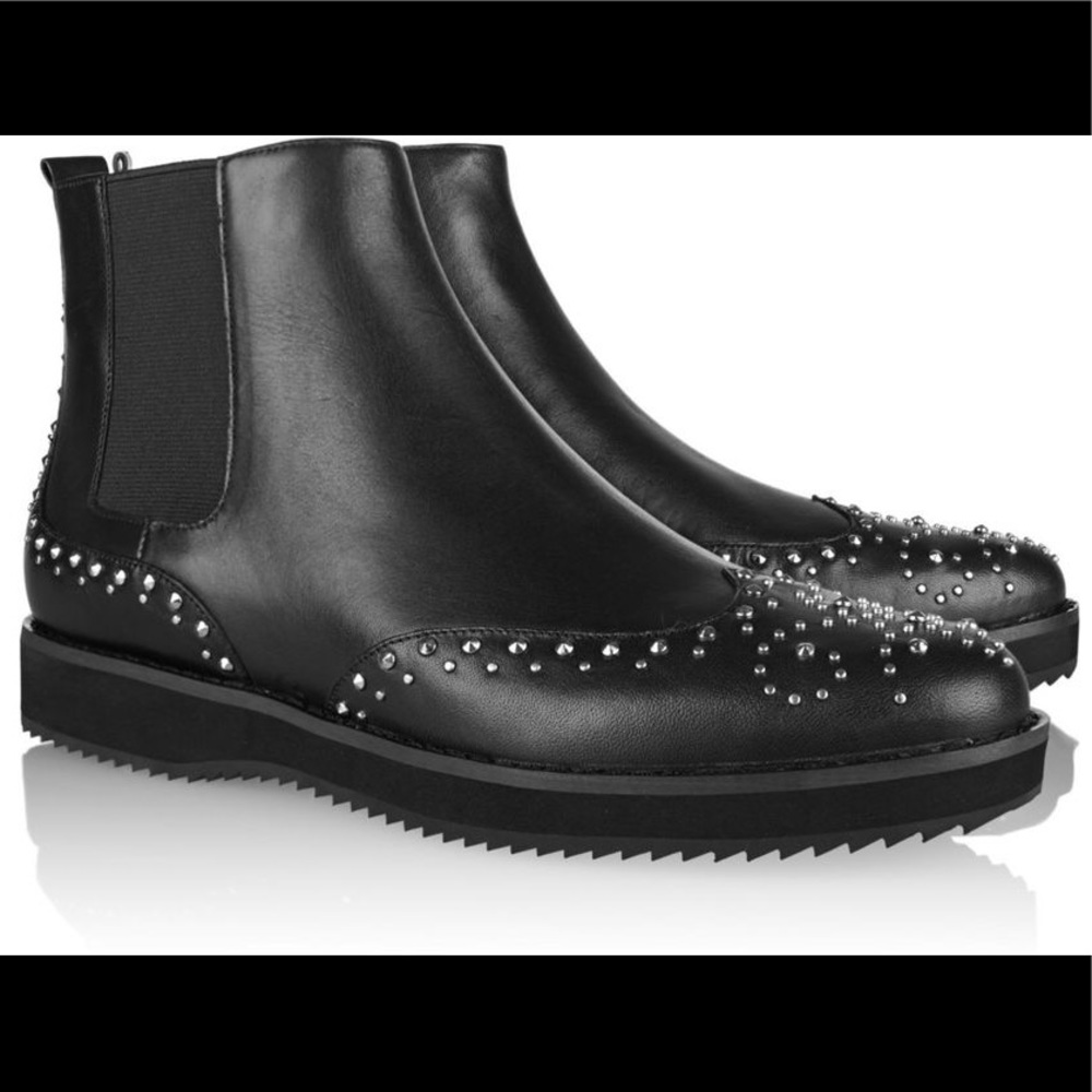 Michael Kors Sophie Studded Chelsea Boots sz 9 1/2